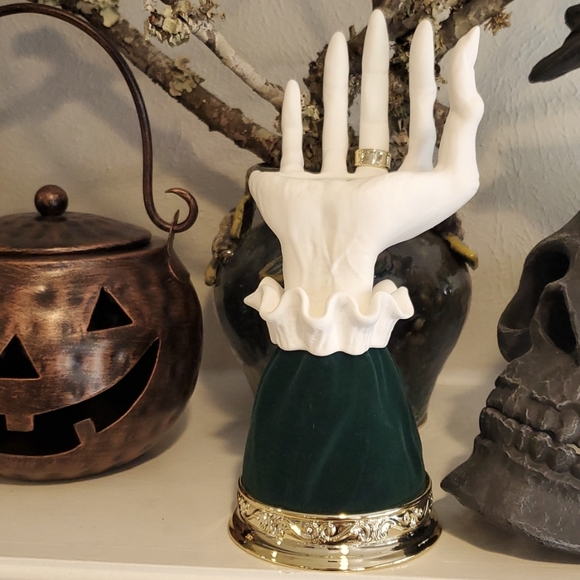 Bath & Body Works Witch Hand Halloween pedestal candle holder LAST ONE - Picture 3 of 5
